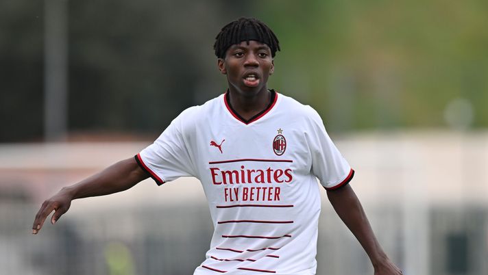 Victor Eletu, centrocampista del Milan primavera (getty images)