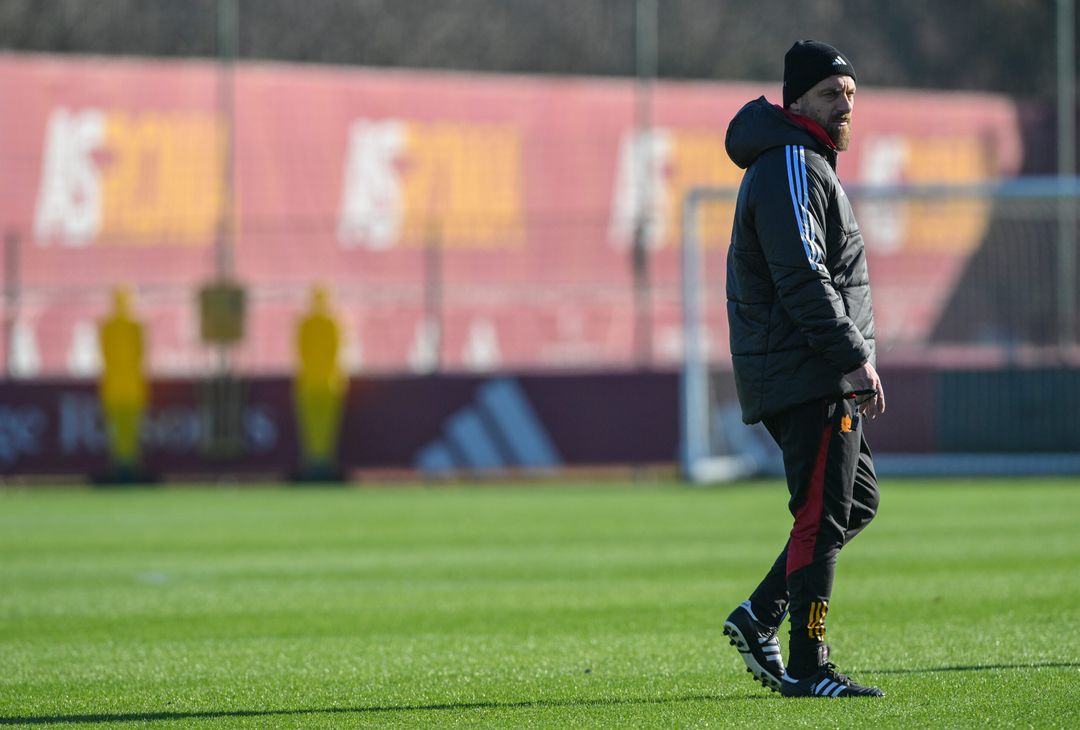 Roma, l’ultimo allenamento prima della partenza per Riyad – FOTOGALLERY - immagine 10