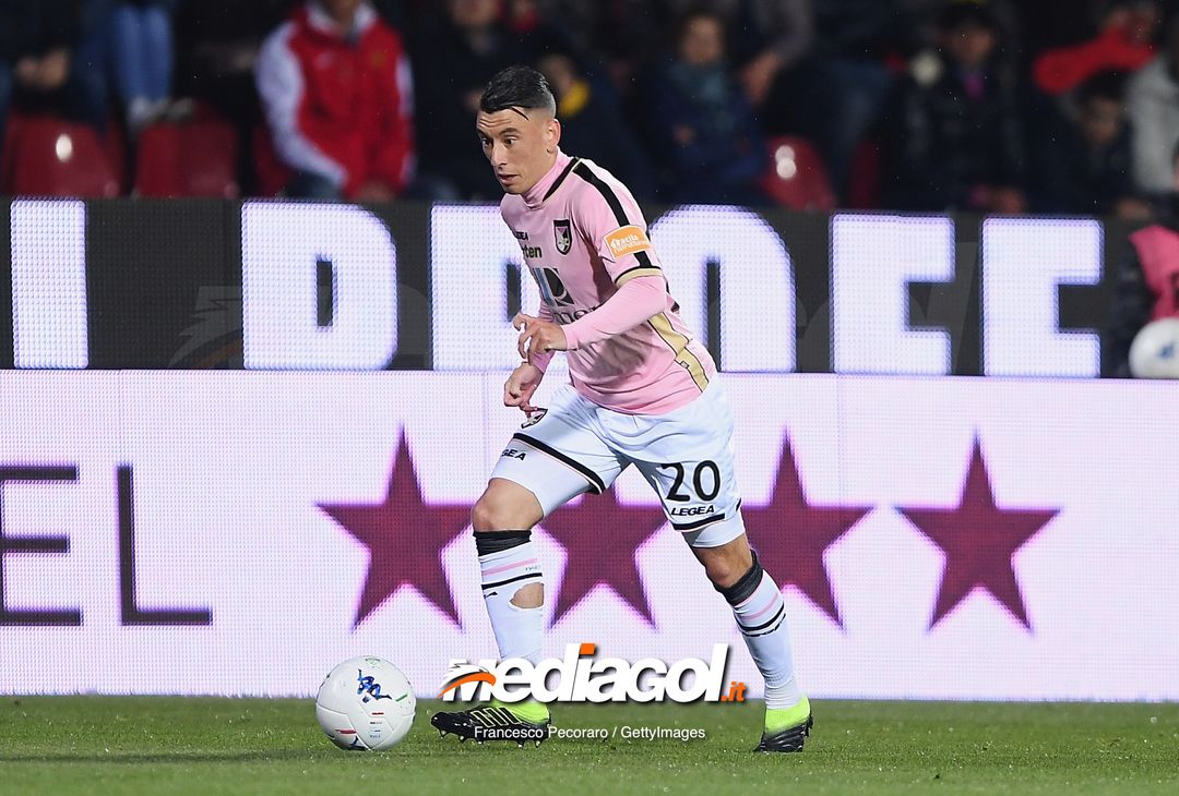  during the Serie B match between Benevento and Carpi FC at Stadio Ciro Vigorito on April 14, 2019 in Benevento, Italy. 