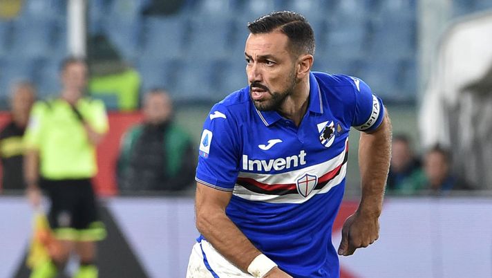 GENOA, ITALY - DECEMBER 08: Fabio Quagliarella of UC Sampdoria during the Serie A match between UC Sampdoria and Parma Calcio at Stadio Luigi Ferraris on December 8, 2019 in Genoa, Italy. (Photo by Paolo Rattini/Getty Images) Samp, Beppe Dossena: “No, Quagliarella non è finito…” - immagine 1