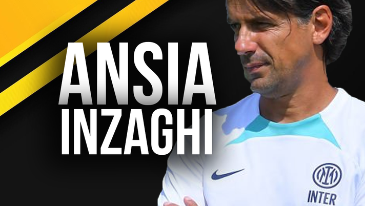 Simone Inzaghi in ansia