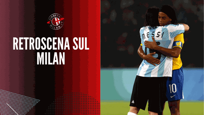 Messi e Ronaldinho (qui con le maglie di Argentina e Brasile) | (credits: Getty images) Messi Ronaldinho