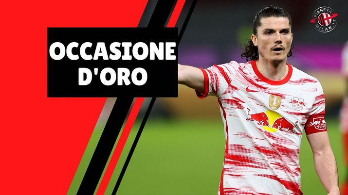 Marcel Sabitzer (centrocampista RB Lipsia), obiettivo di calciomercato del Milan | AC Milan News (Getty Images) 