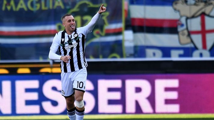 Gerard Deulofeu, attaccante dell'Udinese, vicino al Napoli