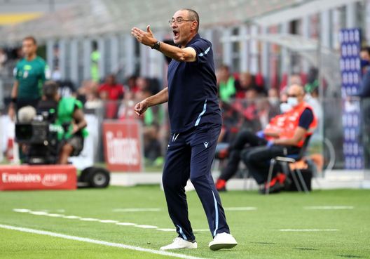 Maurizio Sarri, allenatore della Lazio Maurizio Sarri, allenatore della Lazio