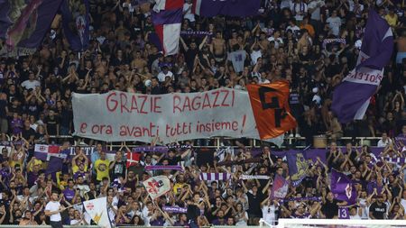 GERMOGLI PH: 28 AGOST0 2022 FIRENZE STADIO ARTEMIO FRANCHI CAMPIONATO SERIE A 2022 - 2023 FIORENTINA VS NAPOLI NELLA FOTO tifosi