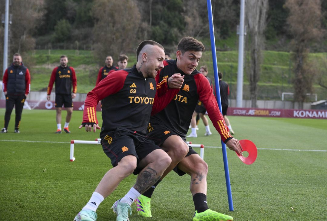 Roma, la rifinitura alla vigilia del Brighton – FOTOGALLERY - immagine 17