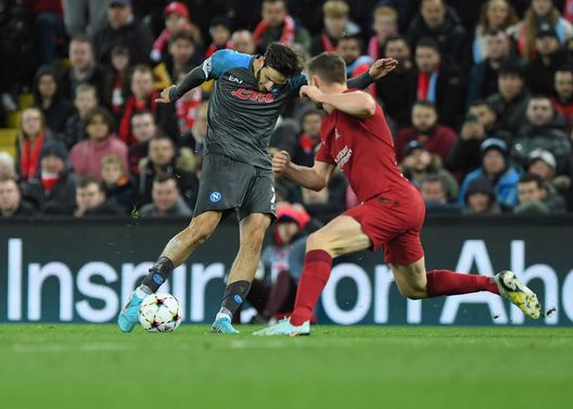 Khvicha Kvaratskhelia ( Getty Images) Brambati: “Gol Ostigard? Non è calcio. Il Napoli esce da Anfield con consapevolezze”- immagine 2
