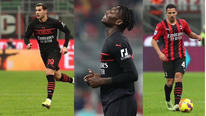 Theo Hernandez, Leao, Bennacer AC Milan