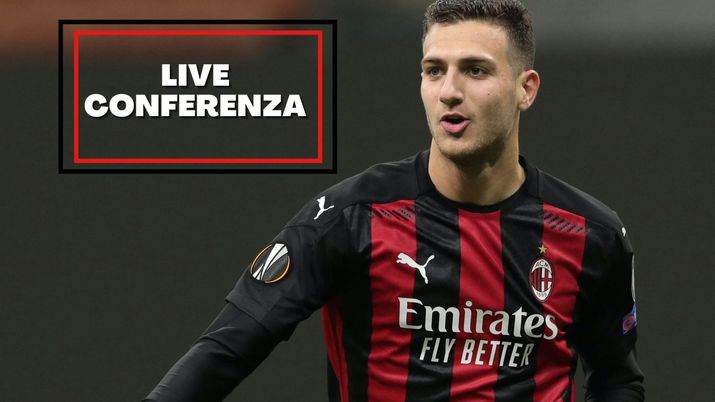 Diogo Dalot (difensore AC Milan) | Conferenza Live AC Milan Serie A Europa League | AC Milan News (Getty Images) 