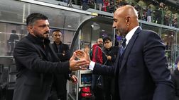 Gattuso: “L’Inter ha meritato, è dura affrontarla. Complimenti a Spalletti, spero di rifarmi”
