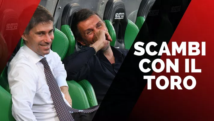 Frederic Massara (direttore sportivo AC Milan) e Paolo Maldini (direttore tecnico AC Milan) | Calciomercato AC Milan News (Getty Images)