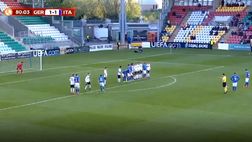 VIDEO / Inter, guarda come tira le punizioni Esposito: gol pazzesco del baby nerazzurro