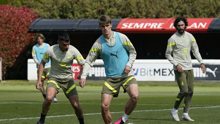 allenamento AC Milan Milanello