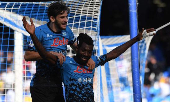 Photo by SSC NAPOLI/SSC NAPOLI via Getty Images anguissa napoli torino