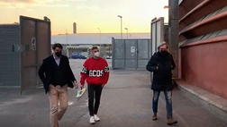 Video – Torino, Ricci allo stadio per le visite mediche