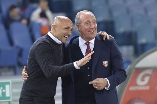 spalletti ventura (Photo by Luciano Rossi/AS Roma via Getty Images) spalletti ventura napoli