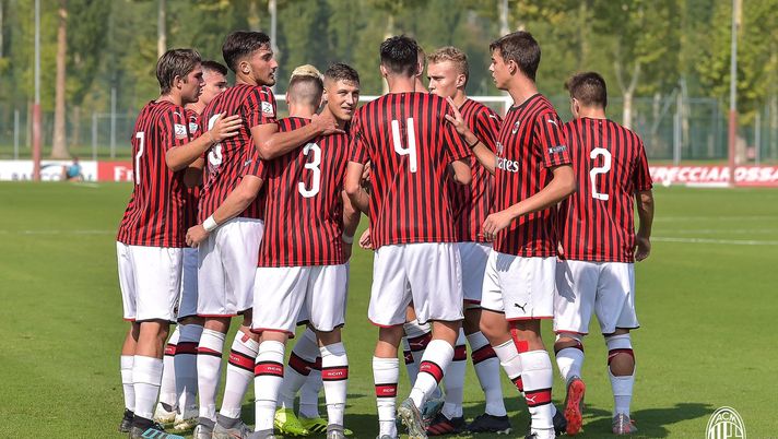 Un'esultanza del Milan Primavera (credits: acmilan.com) 