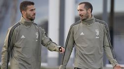 Juventus, Spinazzola chiama Milinkovic-Savic e Chiellini scherza su Sarri