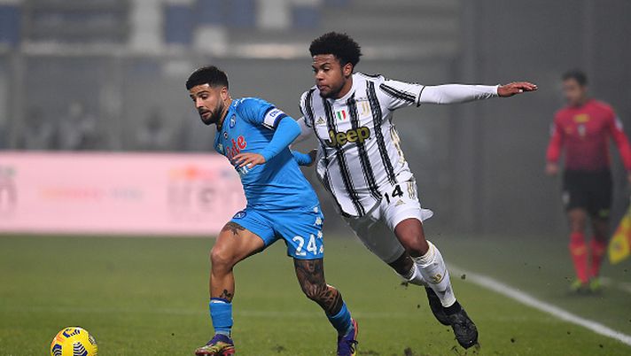 Lorenzo Insigne, Weston McKennie (Photo by Claudio Villa/Getty Images) Lorenzo Insigne, Weston McKennie (Photo by Claudio Villa/Getty Images)