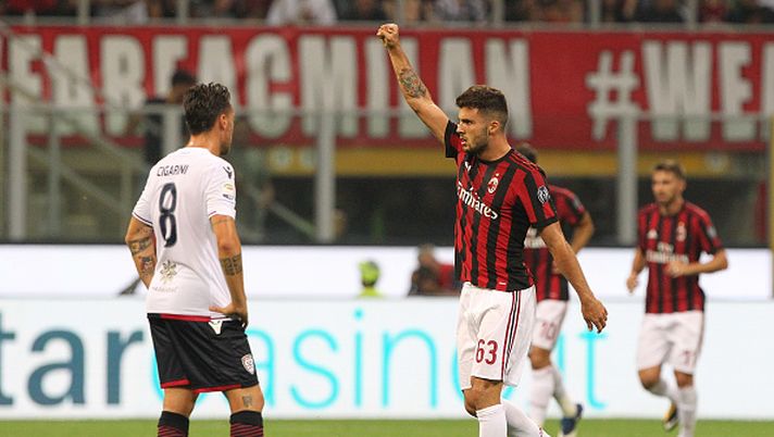 Patrick Cutrone, attaccante del Milan