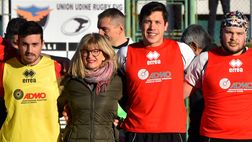 Anche la Rugby Udine Union Fvg testimonial dell’Admo Fvg