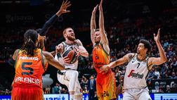 Eurolega – La Virtus cade a Valencia 79 a 68