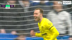 VIDEO Chelsea-Brentford 1-4, primo sigillo di Eriksen con la nuova maglia
