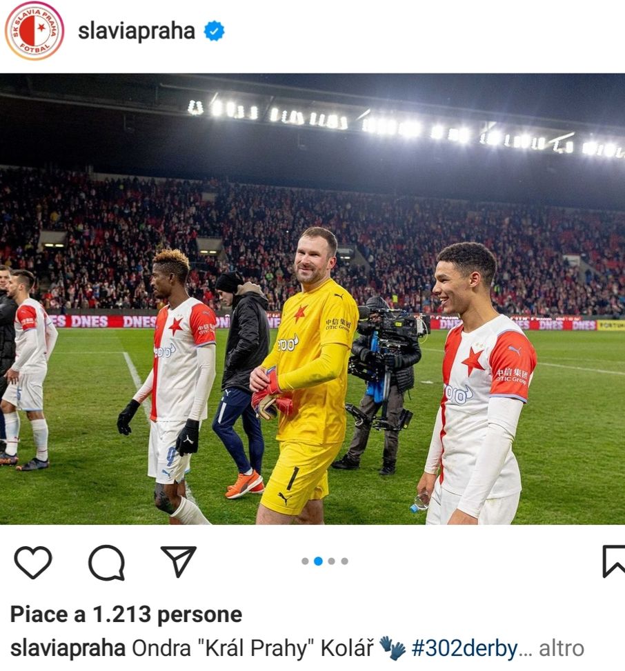 Fiamme nel settore ospiti: ma il derby di Praga riprende e vince lo Slavia- immagine 2