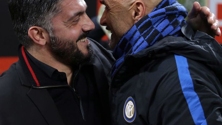 Luciano Spalletti e Gennaro Gattuso (GETTY Images) 