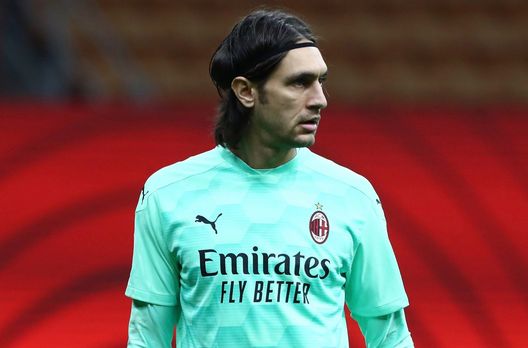  Ciprian Tatarusanu (portiere AC Milan) durante Milan-Roma 3-3 (Serie A 2020-2021) | AC Milan News (Getty Images) 