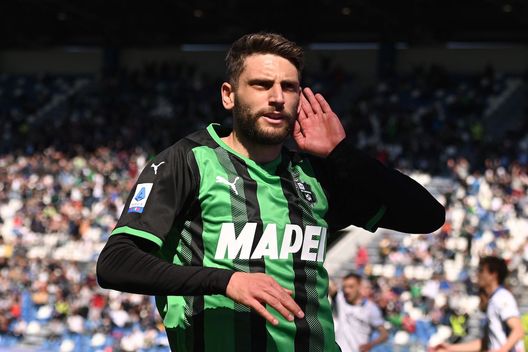 Domenico Berardi (attaccante Sassuolo) | Serie A News (Getty Images) Domenico Berardi (attaccante Sassuolo) | Serie A News (Getty Images)
