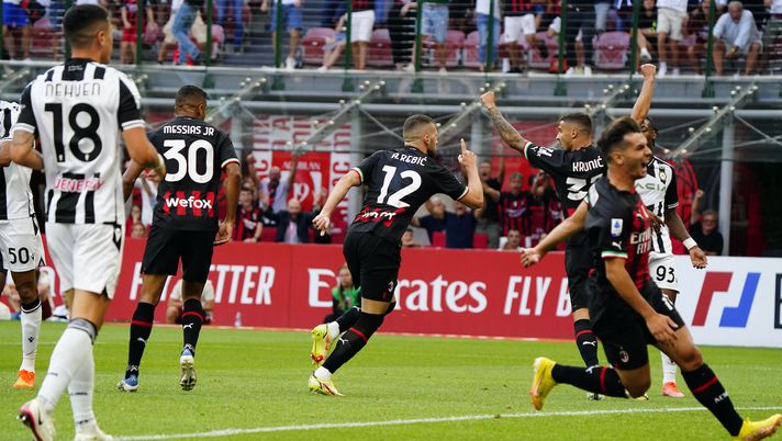 Ante Rebic AC Milan Milan-Udinese 2022-2023