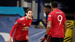 Cavani mette nel mirino il derby con il Manchester City in semifinale: beffato Ancelotti