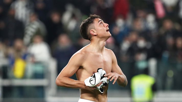 TURIN, ITALY - APRIL 03: Paulo Dybala of Juventus reacts following the Serie A match between Juventus and FC Internazionale at Allianz Stadium on April 03, 2022 in Turin, Italy. (Photo by Marco Luzzani/Getty Images) Paolo Bargiggia: “Dybala all’Inter resta in standby. Allegri quest’anno non può sbagliare” - immagine 1