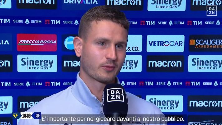 Verona, Abildgaard: “Importante per noi giocare davanti al nostro pubblico” - immagine 1
