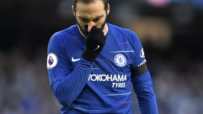 Gonzalo Higuain, attaccante del Chelsea (credits: GETTY Images)