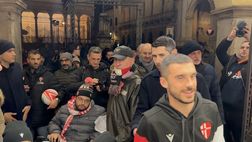 Padova, quanti tifosi per l’apertura dello store ufficiale in Piazza dei Signori