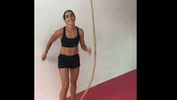 VIDEO / La moglie di Borja Valero si tiene in forma anche in ferie: “Traguardi raggiunti”