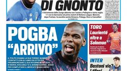 Prima Pagina, Tuttosport: “Pogba ‘arrivo’. W l’Italia di Gnonto”