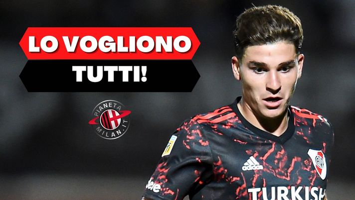 Julián Álvarez River Plate Calciomercato AC Milan