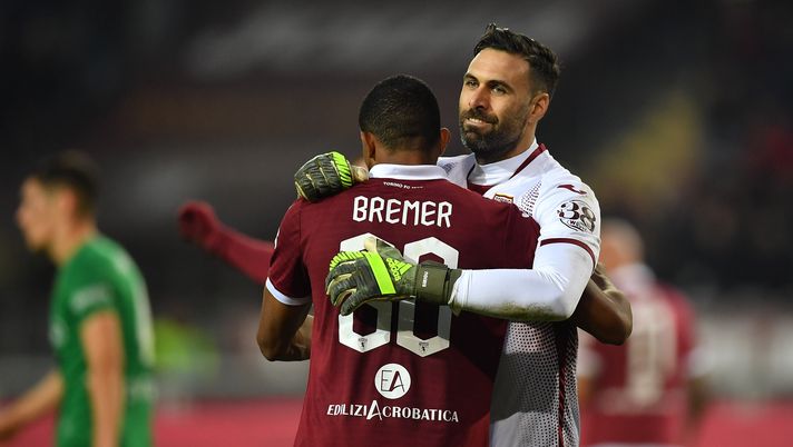 Bremer e Salvatore Sirigu del Torino (credits: GETTY Images) 