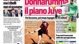 Prima Pagina, Corriere dello Sport: “Donnarumma, il piano Juve. Volata Champions, il Napoli fa paura”