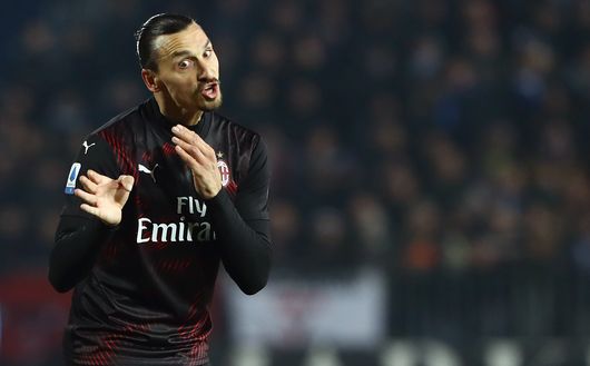  Zlatan Ibrahimovic, attaccante del Milan (credits: GETTY Images) 