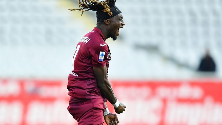 Yann Karamoh of Torino FC celebrates after scoring the team's first News  Photo - Getty Images