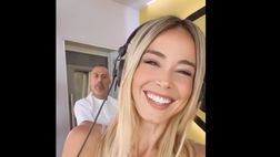 VIDEO / Diletta Leotta in radio: il balletto di Daniele Battaglia è travolgente