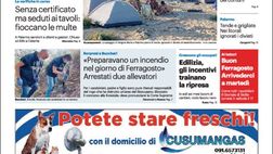 Prima Pagina, Giornale di Sicilia: “Vaccini, la strada che divide”