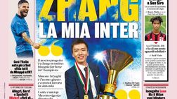 Prima Pagina, La Gazzetta dello Sport: “Zhang, la mia inter. Insigne alle stelle”