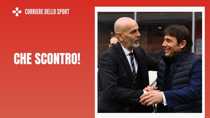 Pioli e Conte allenatori Milan Tottenham