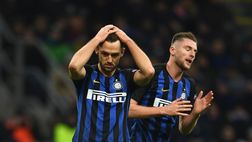 Inter, de Vrij lavora a parte: l’olandese non è al meglio, potrebbe saltare la Lazio